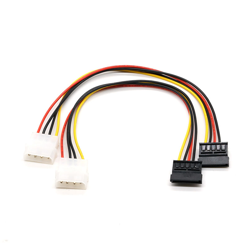 Molex 5.08 para cabo sata Cabo de disco rígido de computador 18AWG 500mm